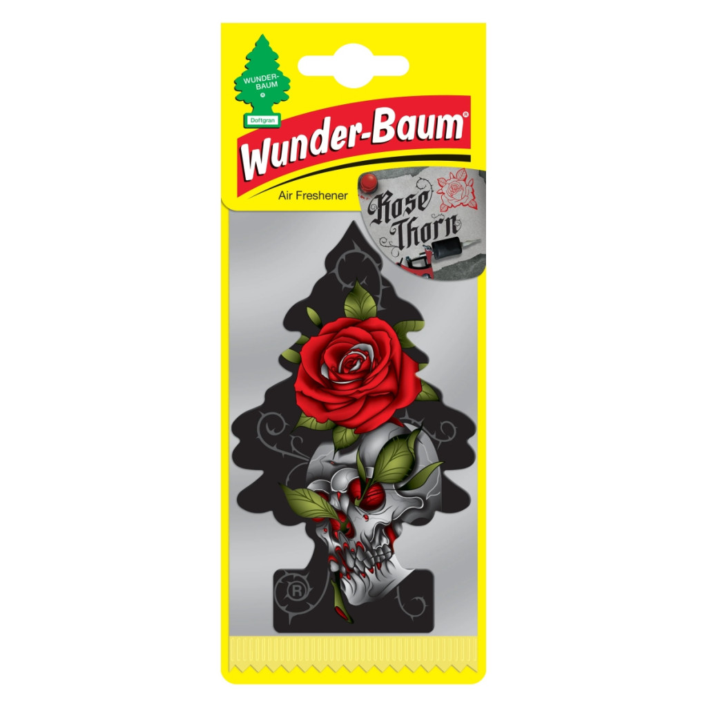 Wunder-Baum vôňa do auta – Ružový tŕň (Rose Thorn) - autocar